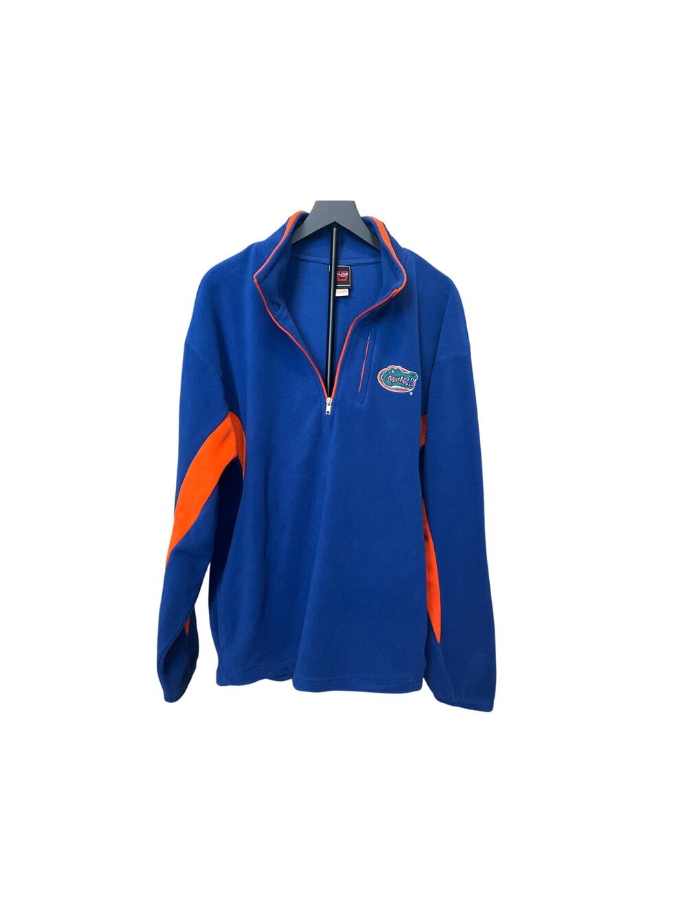 FLORIDA GATORS Men's Genuine Stuff Vintage Blue Fleece Pullover Size Extra Large